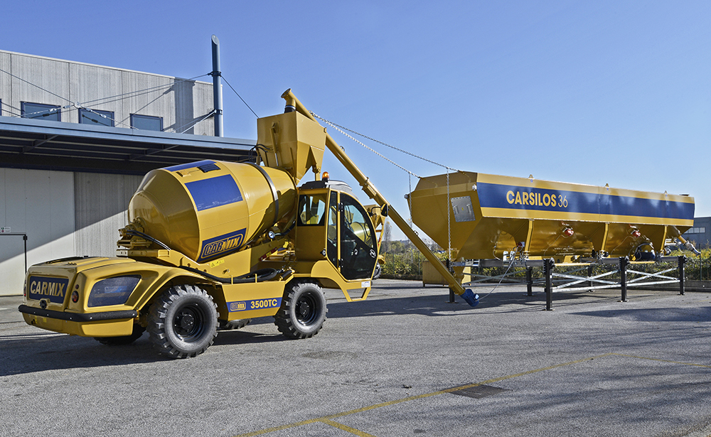 Small and sustainable: Carmix concrete mixers