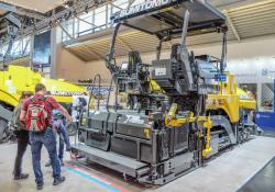 Sumitomo is now offering its new HA60-11 paver in wheeled as well as tracked variants  