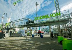 Zoomlion is launching its R220-10S tower crane onto the European market 